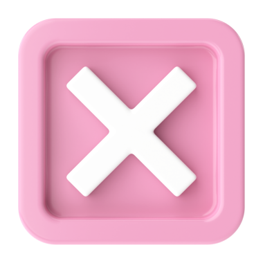 Çapraz. 3B illüstrasyon.