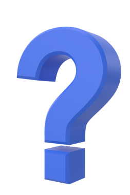 Soru işareti işareti. 3B soru işareti.