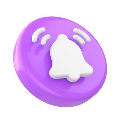 3D abone simgesi. Üye olma düğmesi. 3B öge.