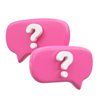 Soru & A simgesi. SSS simgesi. 3B öge.