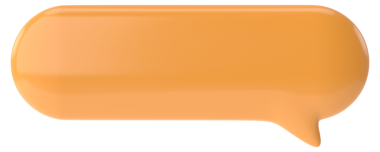 Konuşma balonu. Sohbet balonu. Mesaj kutusu. 3B illüstrasyon.