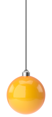 Noel balosu. 3d illüstrasyon.