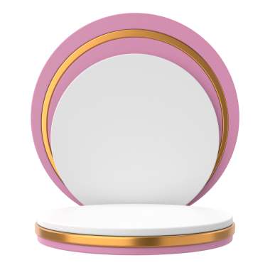 Ürün sergisi. Üç boyutlu podyum. 3B platform.