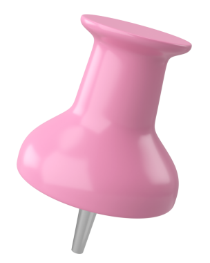 Pimi çek. Çizim iğnesi. 3 Boyutlu iğne.