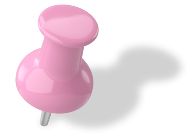 Pimi çek. Çizim iğnesi. Gölgeli 3B iğne.