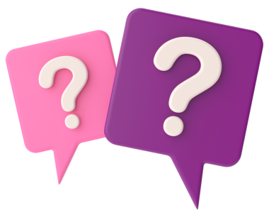 Soru işareti. Sıkça Sorulan Sorular (SSS). 3B illüstrasyon.