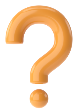 Soru işareti işareti. 3B soru işareti.