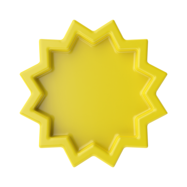 Üç boyutlu etiket. 3B pankart dekorasyonu.