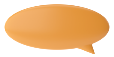 Konuşma balonu. Konuşma balonu. Mesaj kutusu. 3B illüstrasyon.