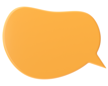 Konuşma balonu. Sohbet balonu. Mesaj kutusu. 3B illüstrasyon.