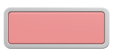 Üç boyutlu düğme. Boş tuş. 3B illüstrasyon.