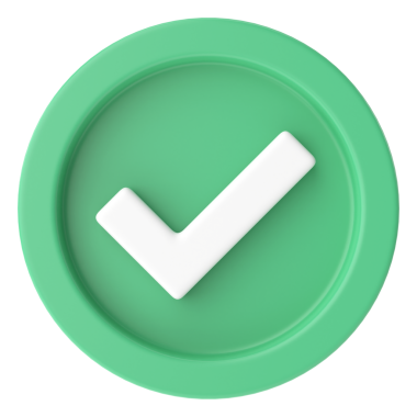 3 boyutlu kutucuk simgesi. 3B kontrol listesi.