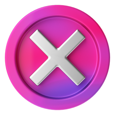 Çapraz. 3B illüstrasyon.