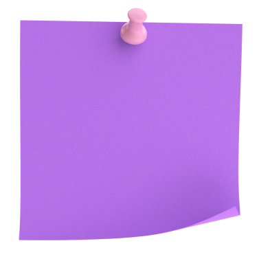 Pimi basılı not kağıdı. 3B illüstrasyon.