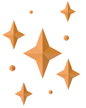 Parıltı etkisi. 3B illüstrasyon.