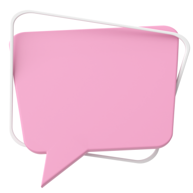 Konuşma balonu. Konuşma balonu. Mesaj kutusu. 3B illüstrasyon.