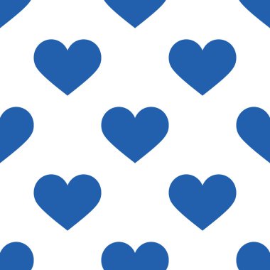 Sarı Kalpler. Kusursuz vektör deseni. Beyaz arka planda resim. Orijinal tasarımlar, kartlar, baskılar, özel tasarım ambalajlar ve şık tekstil ürünleri için. Sevgiler, Sevgililer Günü. Ukrayna desteği