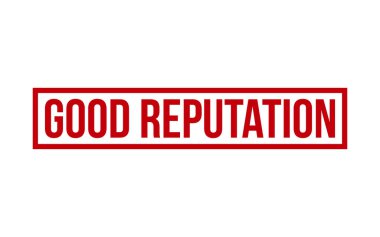 İyi İtibar Kauçuk Mühür Vektörü