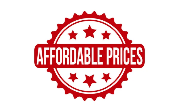 Preços Acessíveis Selo Selo Borracha Vector —  Vetores de Stock