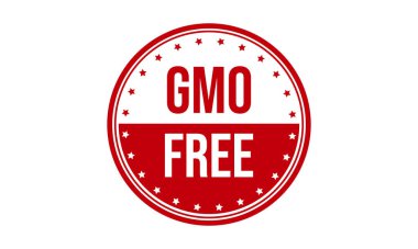GMO Serbest Plastik Mühür Vektörü
