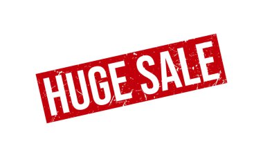 Büyük İndirim Kauçuk Damga Mührü Vektörü