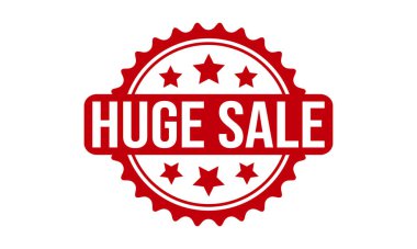 Büyük İndirim Kauçuk Damga Mührü Vektörü