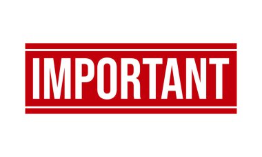 Önemli Kauçuk Damga Mührü Vektörü