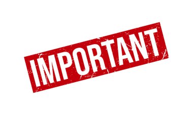 Önemli Kauçuk Damga Mührü Vektörü