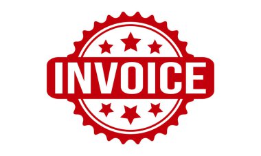 Kauçuk Fatura Mühür Vektörü