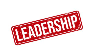 Liderlik Kauçuk Mühür Vektörü