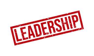 Liderlik Kauçuk Mühür Vektörü