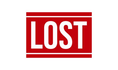 Kayıp Kauçuk Mühür Vektörü