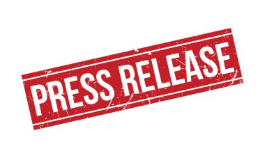 Basın Açıklaması Lastik Damga Mühürleyici Vektörü