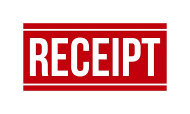 Kauçuk Mühür Vektörü Faturası