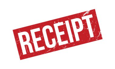 Kauçuk Mühür Vektörü Faturası