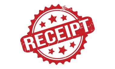 Kauçuk Mühür Vektörü Faturası