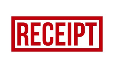 Kauçuk Mühür Vektörü Faturası