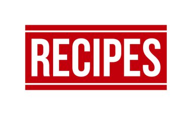 Tarifler Lastik Mühür Vektörü