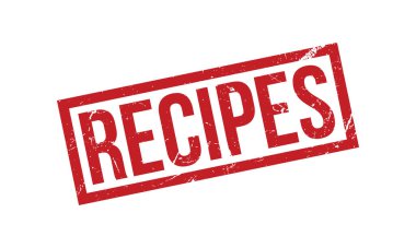 Tarifler Lastik Mühür Vektörü