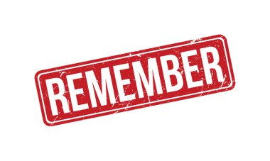 Kauçuk Mühür Vektörünü hatırla