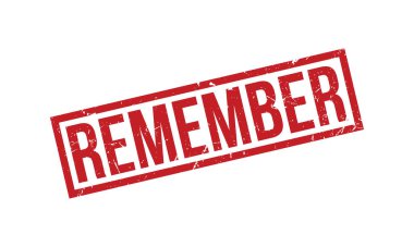 Kauçuk Mühür Vektörünü hatırla