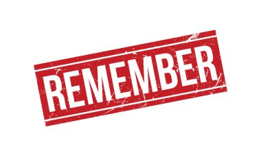 Kauçuk Mühür Vektörünü hatırla