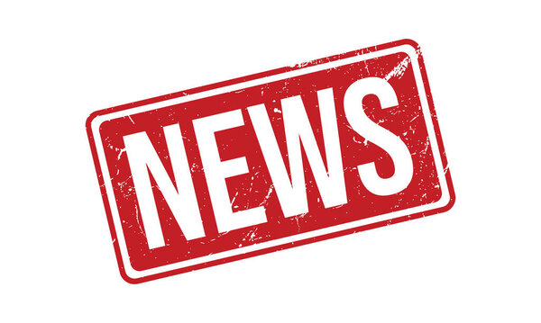 News Rubber Stamp Seal Vector