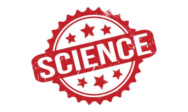 Bilim Kauçuk Mühür Vektörü