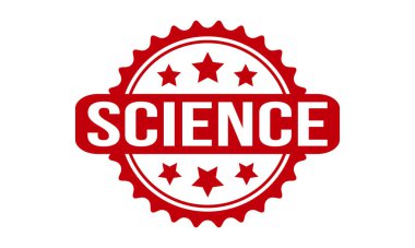 Bilim Kauçuk Mühür Vektörü