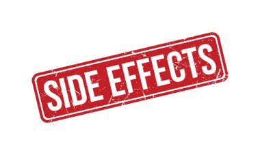 Yan Efektler Lastik Damga Mühürleme Vektörü