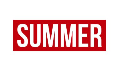 Yaz Kauçuk Mühür Vektörü