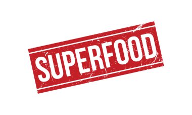 Superfood Kauçuk Mühür Vektörü