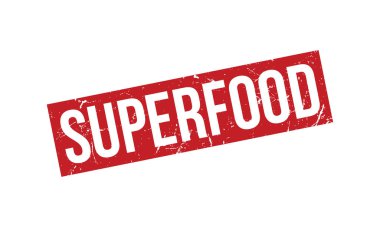 Superfood Kauçuk Mühür Vektörü