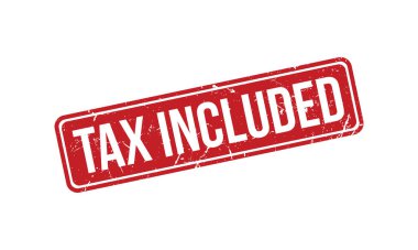 Vergi İçindeki Lastik Damga Mühürleme Vektörü